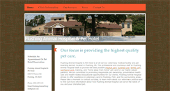 Desktop Screenshot of flushinganimalhospital.com